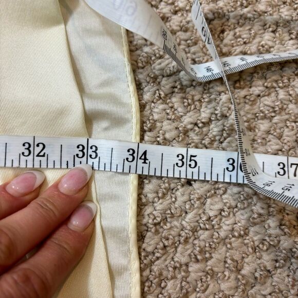 Ladies Vintage 60/70’s Lorraine Brand Yellow Ribbon and Lace Detail Slip Medium - Picture 8 of 10